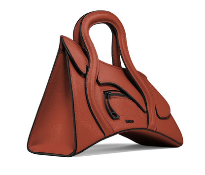 MSCHF Global Supply Chain Telephone Handbag Rust