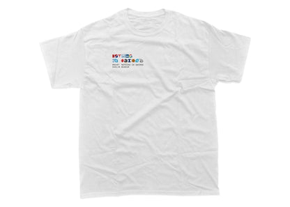 MSCHF Nothing Is Sacred T-shirt White