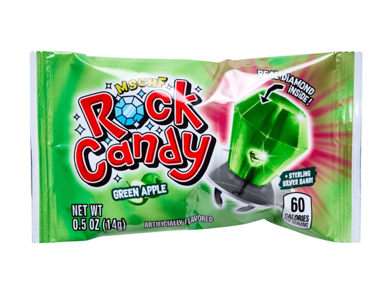 MSCHF Rock Candy "Green Apple" (Not Fit For Human Consumption)
