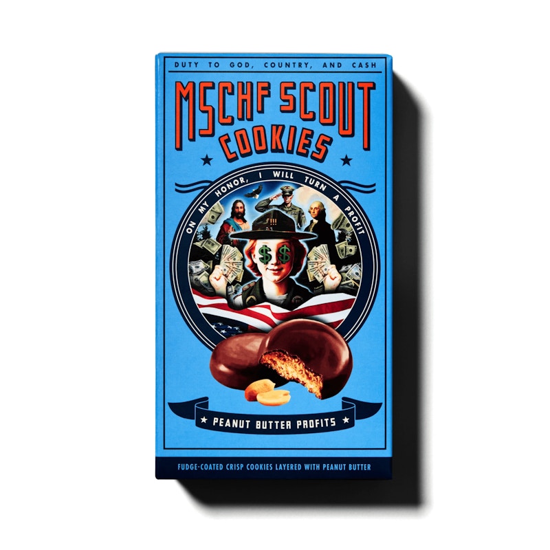 MSCHF Scout Cookies "Peanut Butter Profits" (Not Fit For Human Consumption)