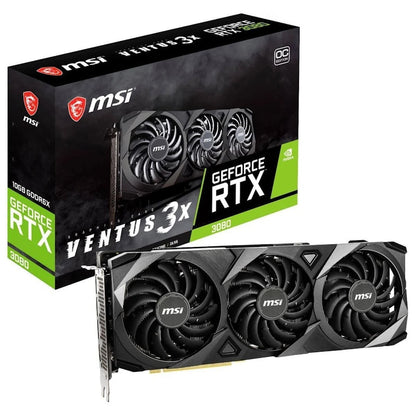 NVIDIA MSI GeForce RTX 3080 Ventus 3X Graphics Card (RTX 3080 VENTUS 3X 10G)