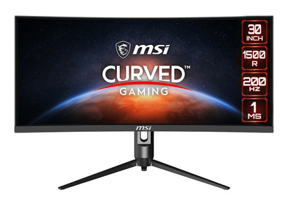 MSI Optix 29.5" 2560 x 1080 Curved Monitor MAG301CR2