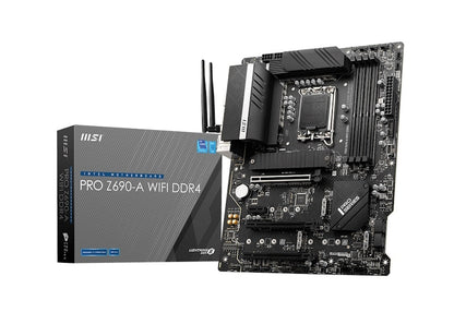 MSI Pro Z690-A Wifi DDR4 S170 128GB Motherboard Z690AWIFDDR4