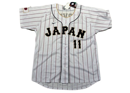 Mizuno Samurai Japan WBC 2023 Darvish 11 Reprica Jersey White
