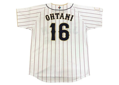 Mizuno Samurai Japan WBC 2023 Ohtani Shohei 16 Replica Jersey White