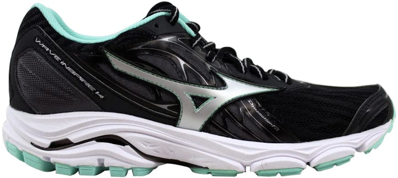 Mizuno Wave Inspire 14 Black/Silver-Teal (Women's)