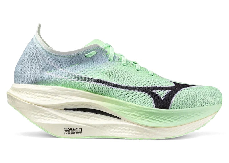Mizuno Wave Rebellion Pro 3 Neo Mint Black