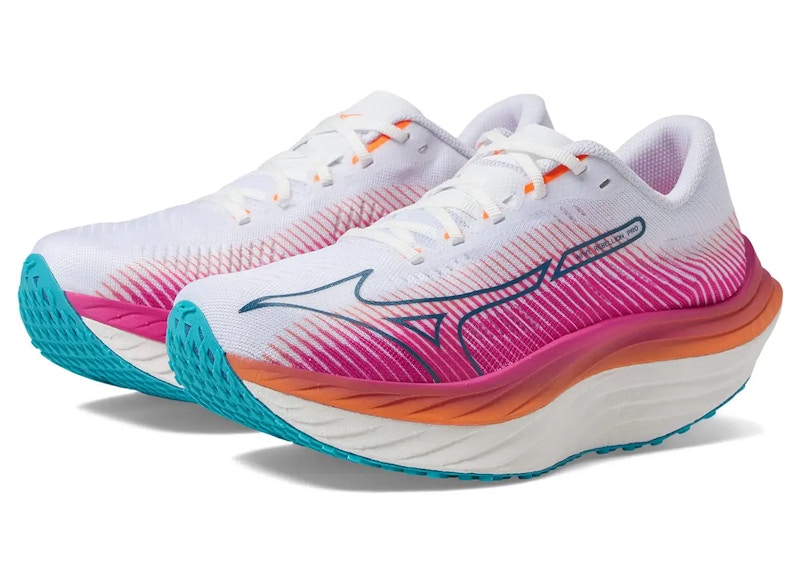 Mizuno Wave Rebellion Pro White Silver (Women's)
