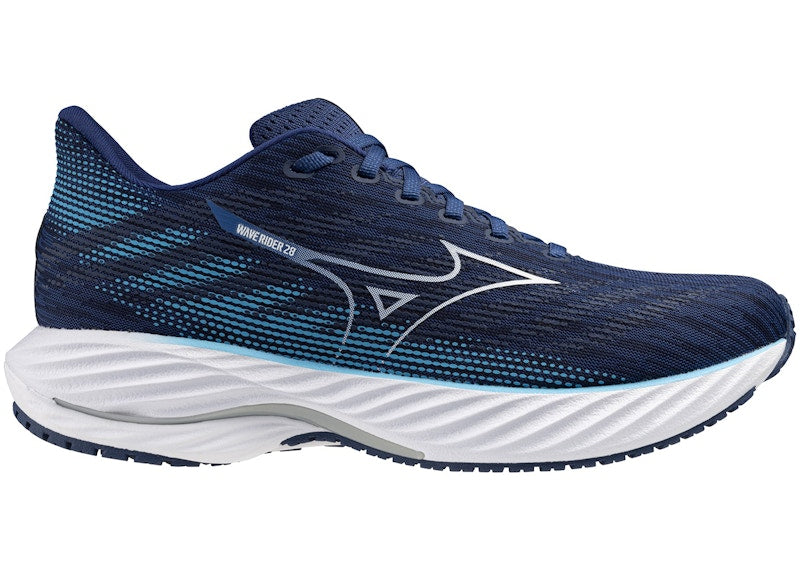 Mizuno Wave Rider 28 Estate Blue White