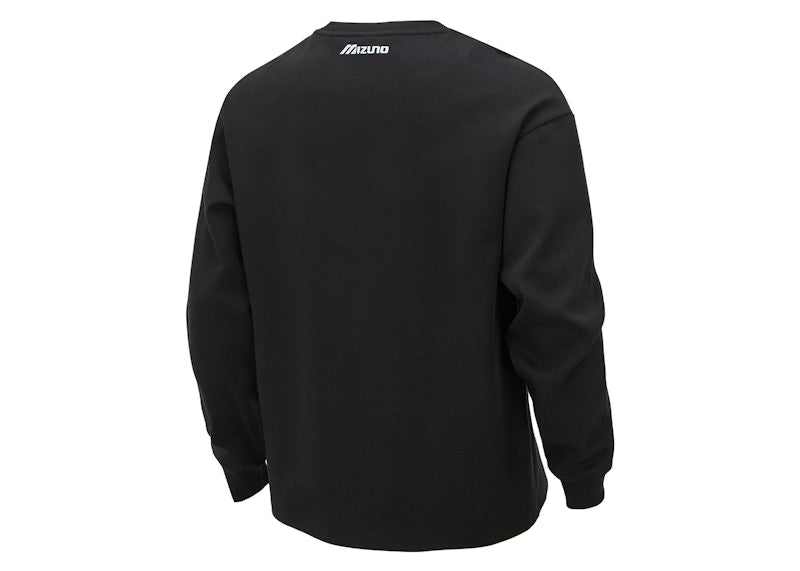 Mizuno x Shoecave L/S T-shirt Black