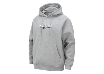 Mizuno x Shoecave Pullover Hoodie Grey Melange