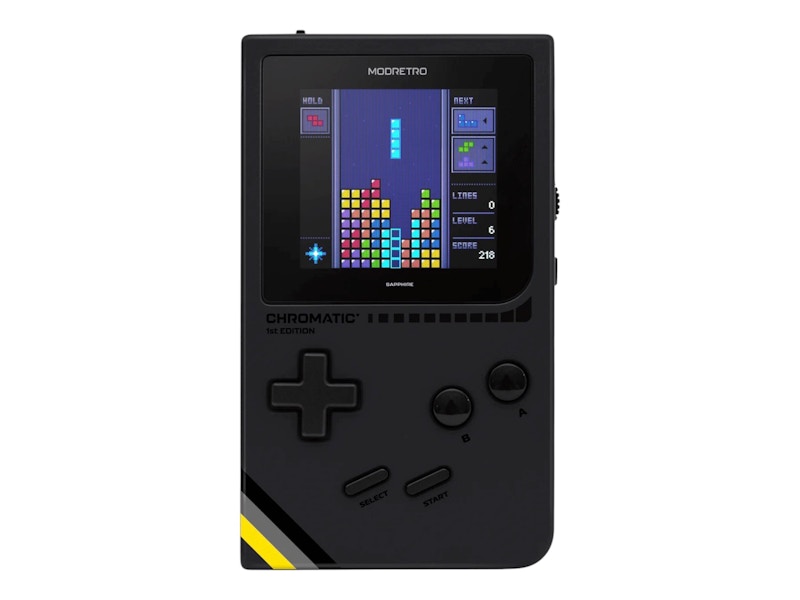 ModRetro Chromatic Tetris Bundle Logan Paul Edition Handheld Console