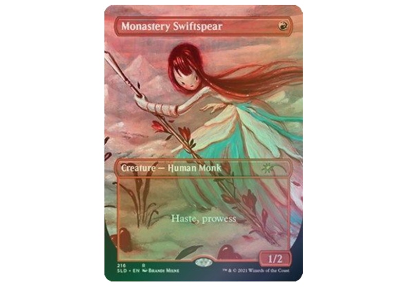 Monastery Swiftspear (Foil) Magic: The Gathering TCG Secret Lair Drop Series Uncommon #216 (Ungraded)