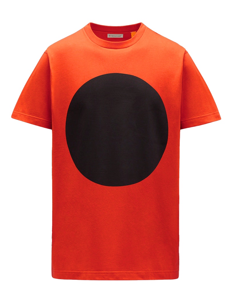 Moncler 5 Craig Green Printed T-Shirt Bright Orange/Black