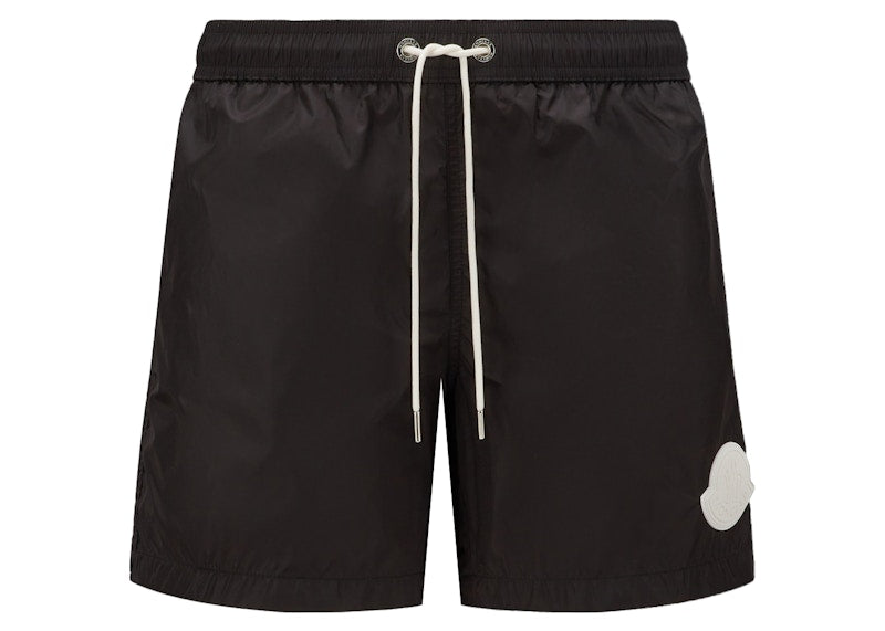 Moncler Drawcord Swim Shorts Black