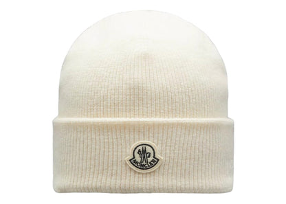 Moncler FRGMT Hiroshi Fujiwara Wool Beanie Off White