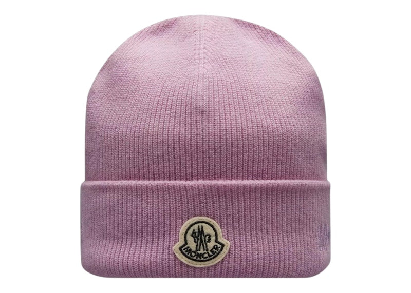Moncler FRGMT Hiroshi Fujiwara Wool Beanie Pink