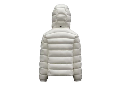 Moncler Girl's Bady Short Down Kid's Jacket Off White