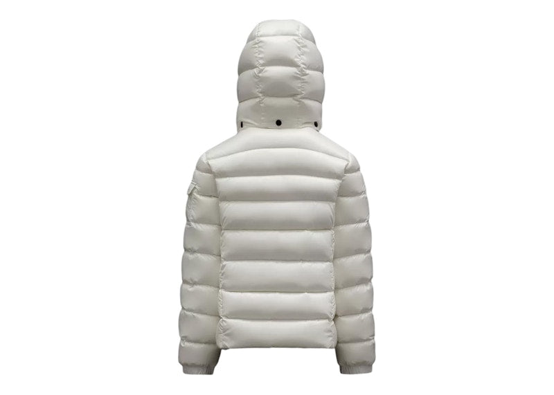 Moncler Girl's Bady Short Down Kid's Jacket Off White