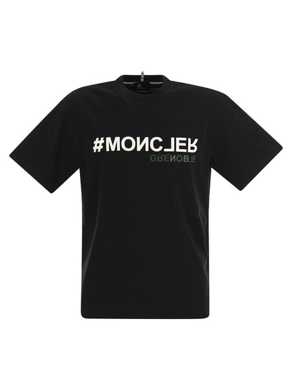 Moncler Grenoble Logo T-Shirt Black