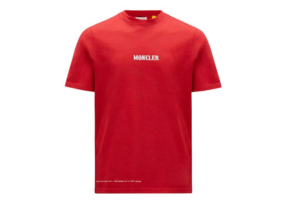 Moncler Hiroshi Fujiwara x Fragment Circus Motif T-Shirt Red