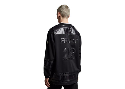 Moncler Hiroshi Fujiwara x Fragment Logo Hockey Shirt Black