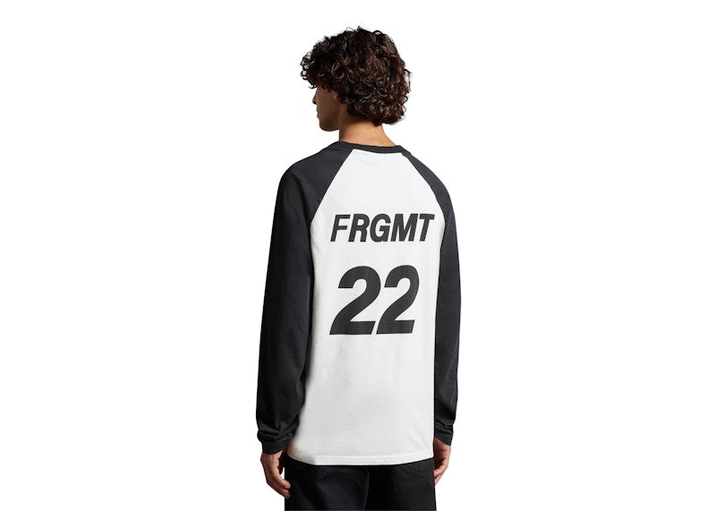 Moncler Hiroshi Fujiwara x Fragment Logo Long Sleeve T-Shirt Black
