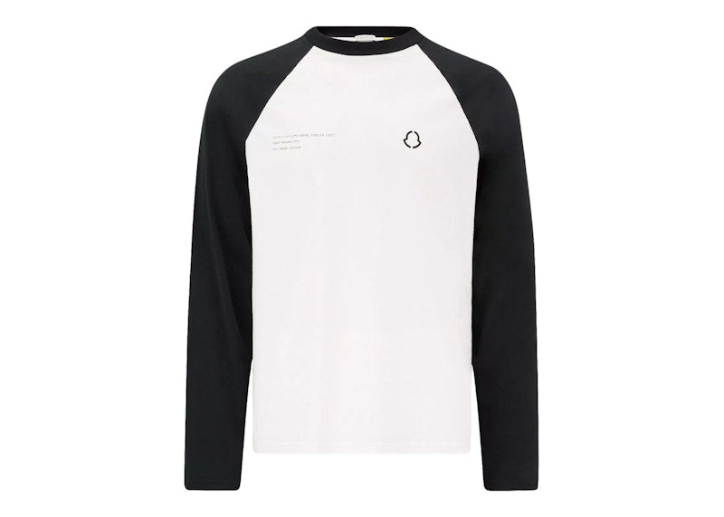 Moncler Hiroshi Fujiwara x Fragment Logo Long Sleeve T-Shirt Black