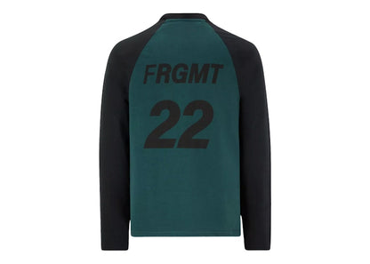 Moncler Hiroshi Fujiwara x Fragment Logo Long Sleeve T-Shirt Dark Green