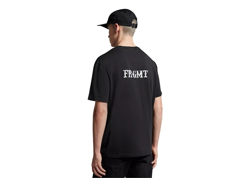 Moncler Hiroshi Fujiwara x Fragment Logo T-Shirt Black