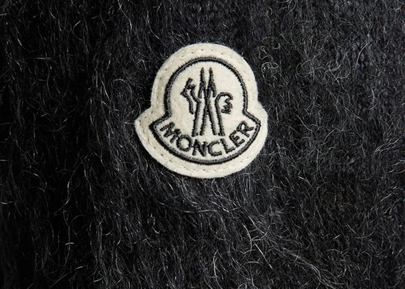 Moncler Hiroshi Fujiwara x Fragment Mohair Sweater Dark Grey Melange