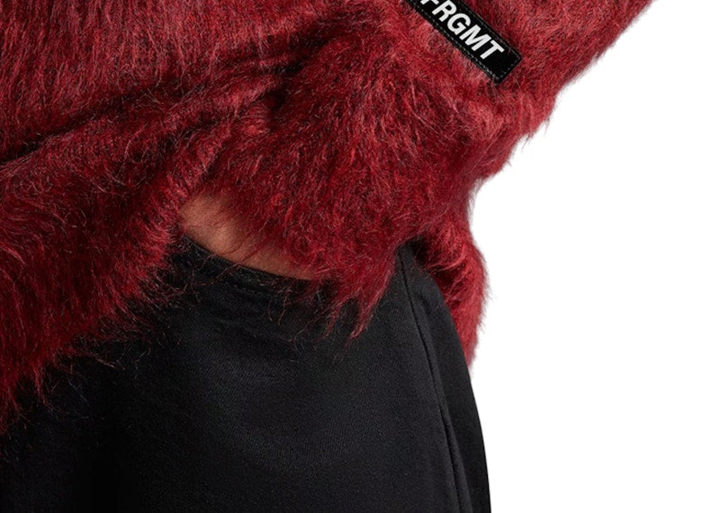 Moncler Hiroshi Fujiwara x Fragment Mohair Sweater Dark Red