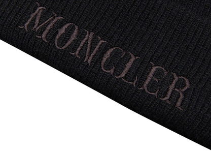 Moncler Hiroshi Fujiwara x Fragment Wool Beanie Black
