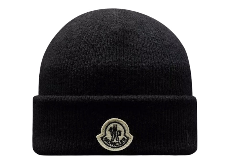 Moncler Hiroshi Fujiwara x Fragment Wool Beanie Black