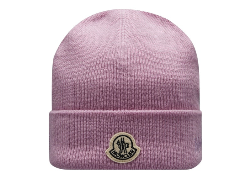 Moncler Hiroshi Fujiwara x Fragment Wool Beanie Pink