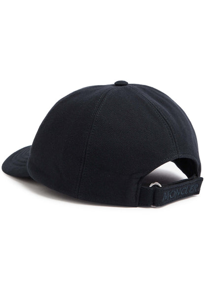 Moncler Logo Baseball Cap Navy