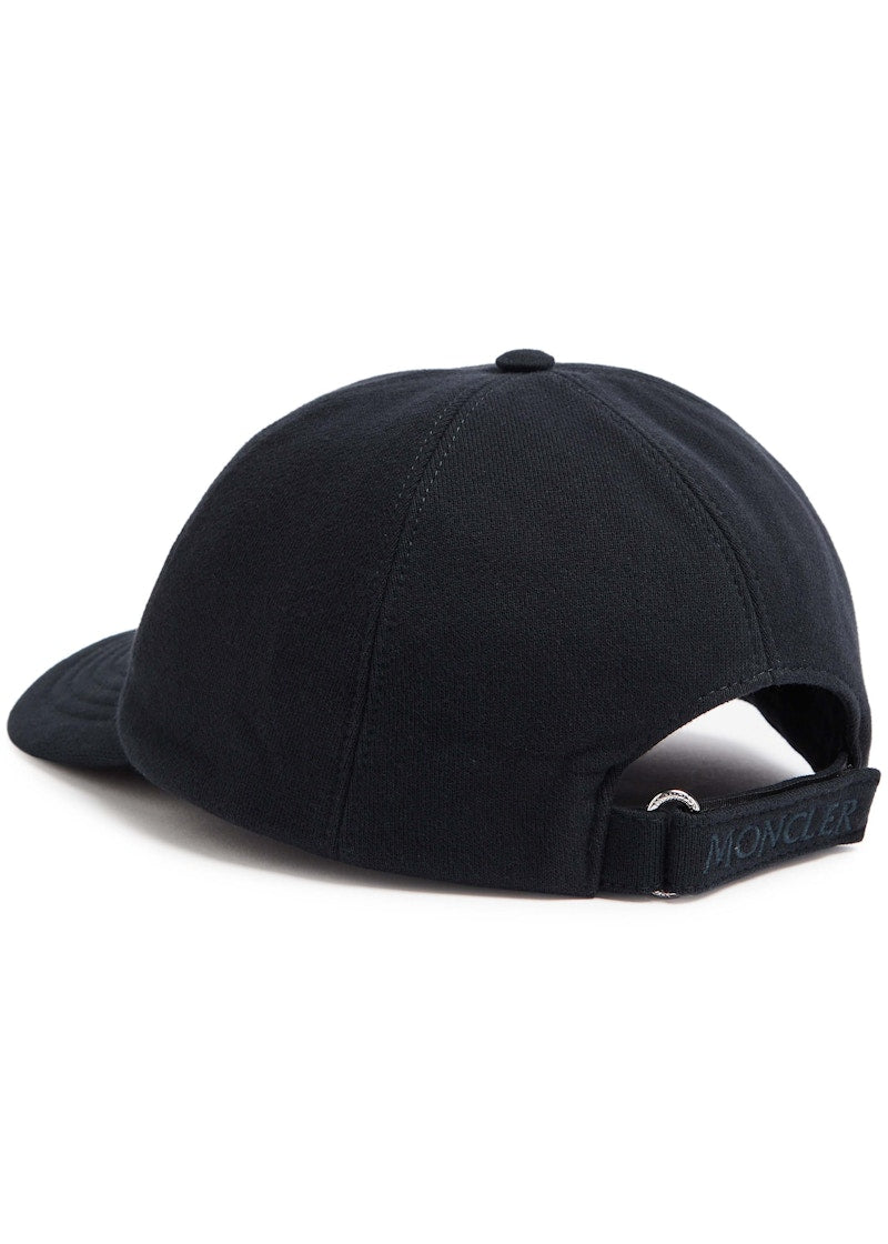 Moncler Logo Baseball Cap Navy