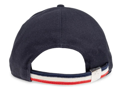 Moncler Logo Patch Baseball Cap Navy
