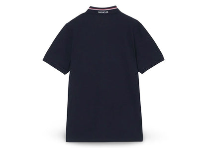 Moncler Logo Signature Polo Dark Navy