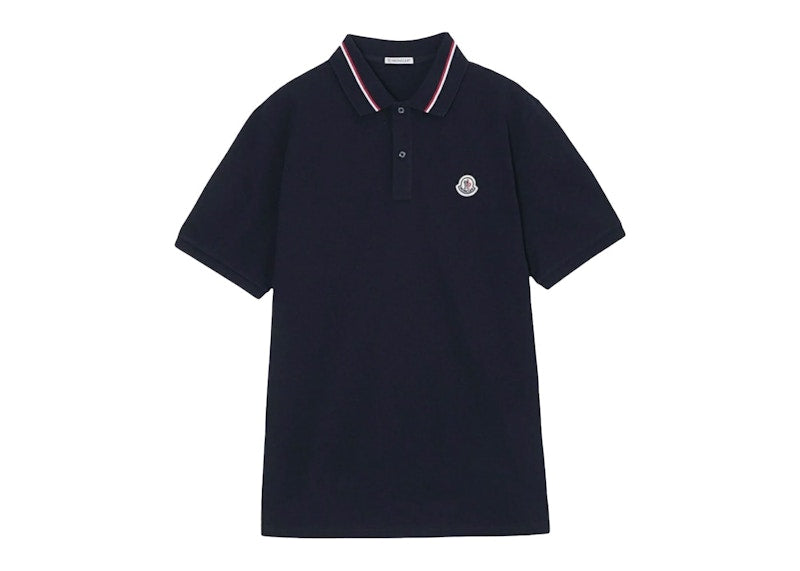 Moncler Logo Signature Polo Dark Navy