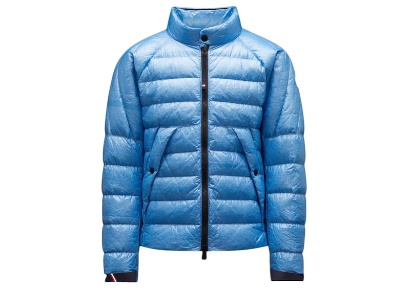 Moncler Mascognaz Short Down Jacket Light Blue