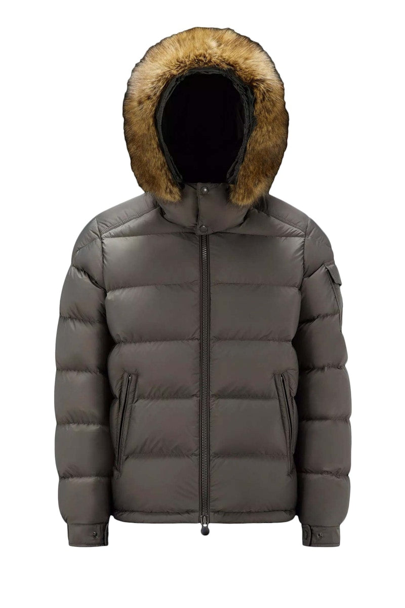 Moncler Mayaf Short Down Jacket Gray