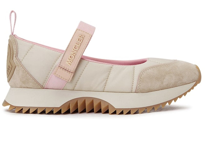 Moncler Pacey Ballet Sneaker Beige Pink Gum (Women's)