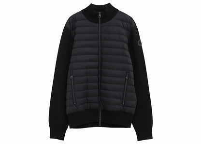 Moncler Padded Cotton Zip-Up Cardigan 999