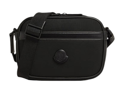 Moncler Pierrick Water-Repellent Crossbody Black