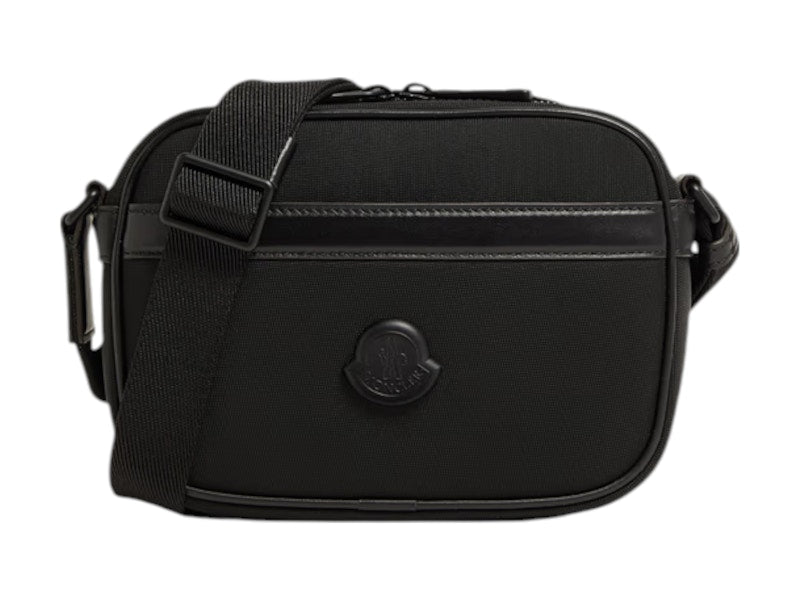 Moncler Pierrick Water-Repellent Crossbody Black