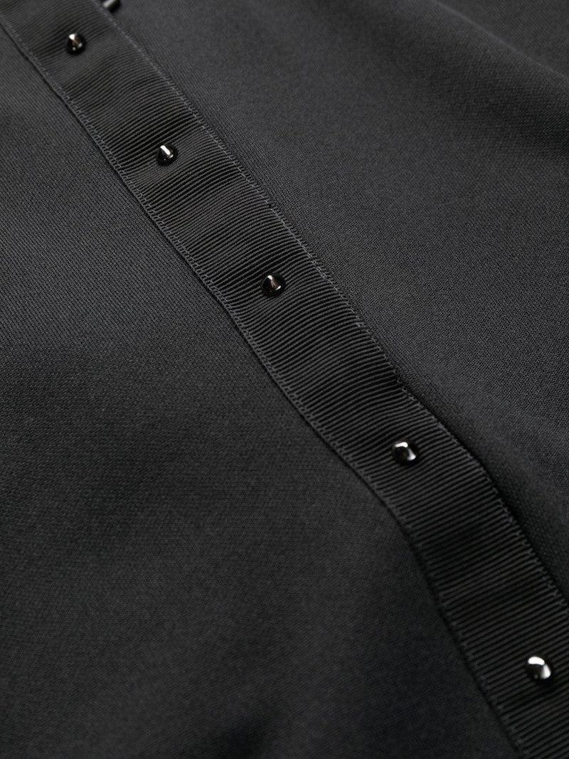 Moncler Studded Drawstring Track Pants Black