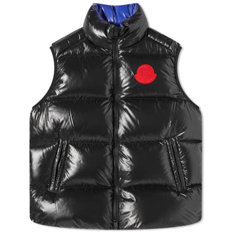 Moncler Sumido Down Gilet Black/Blue/Red