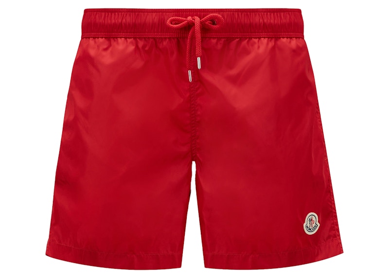 Moncler Swim Shorts Scarlet Red