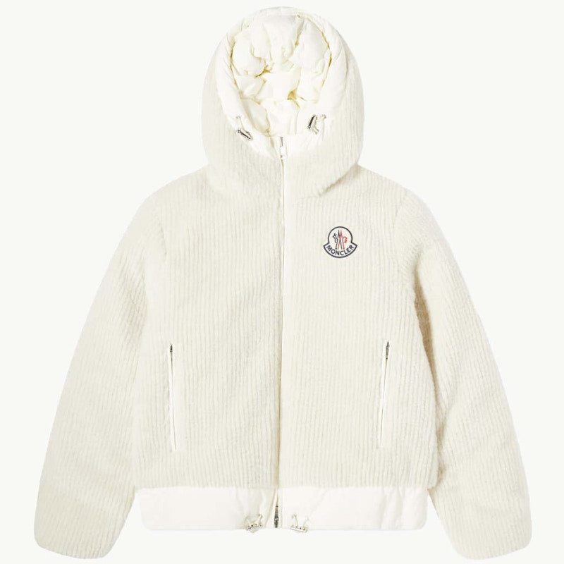 Moncler Tejat Reversible Down Jacket White